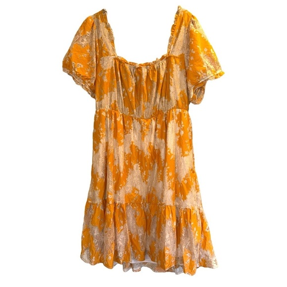 NWT ▶️ Torrid ◀️Mini Two Tone Lace Tiered Babydoll Dress - Picture 13 of 16